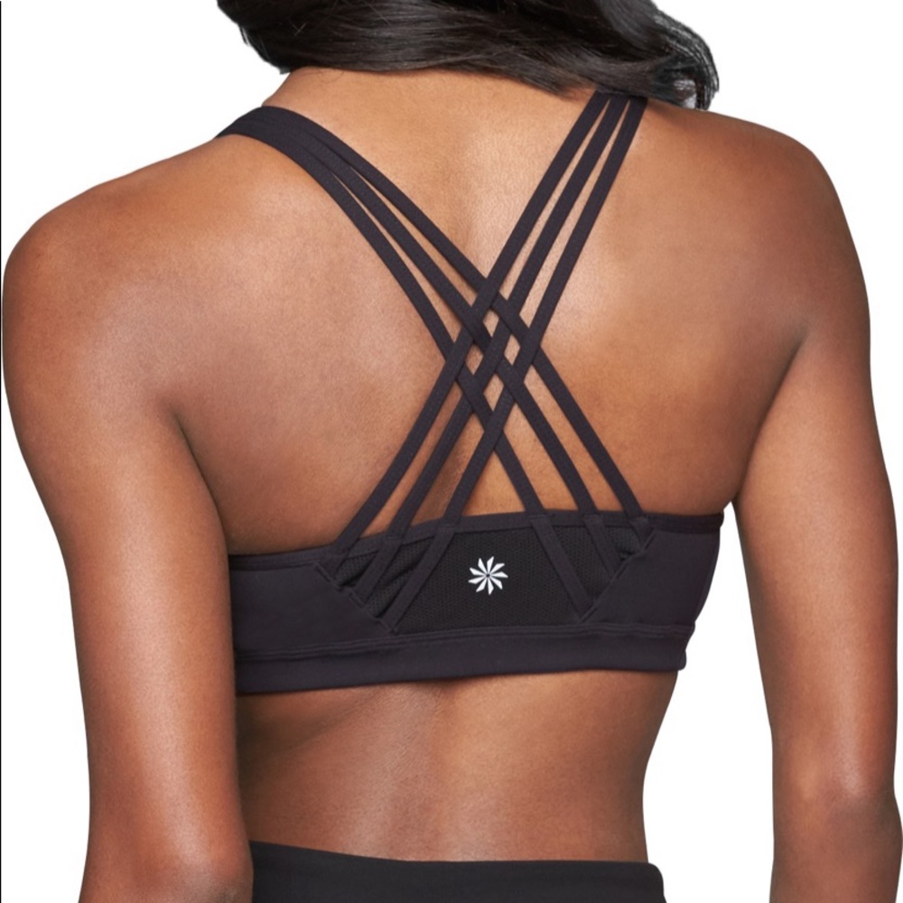 Athlete fully focused sports bra.